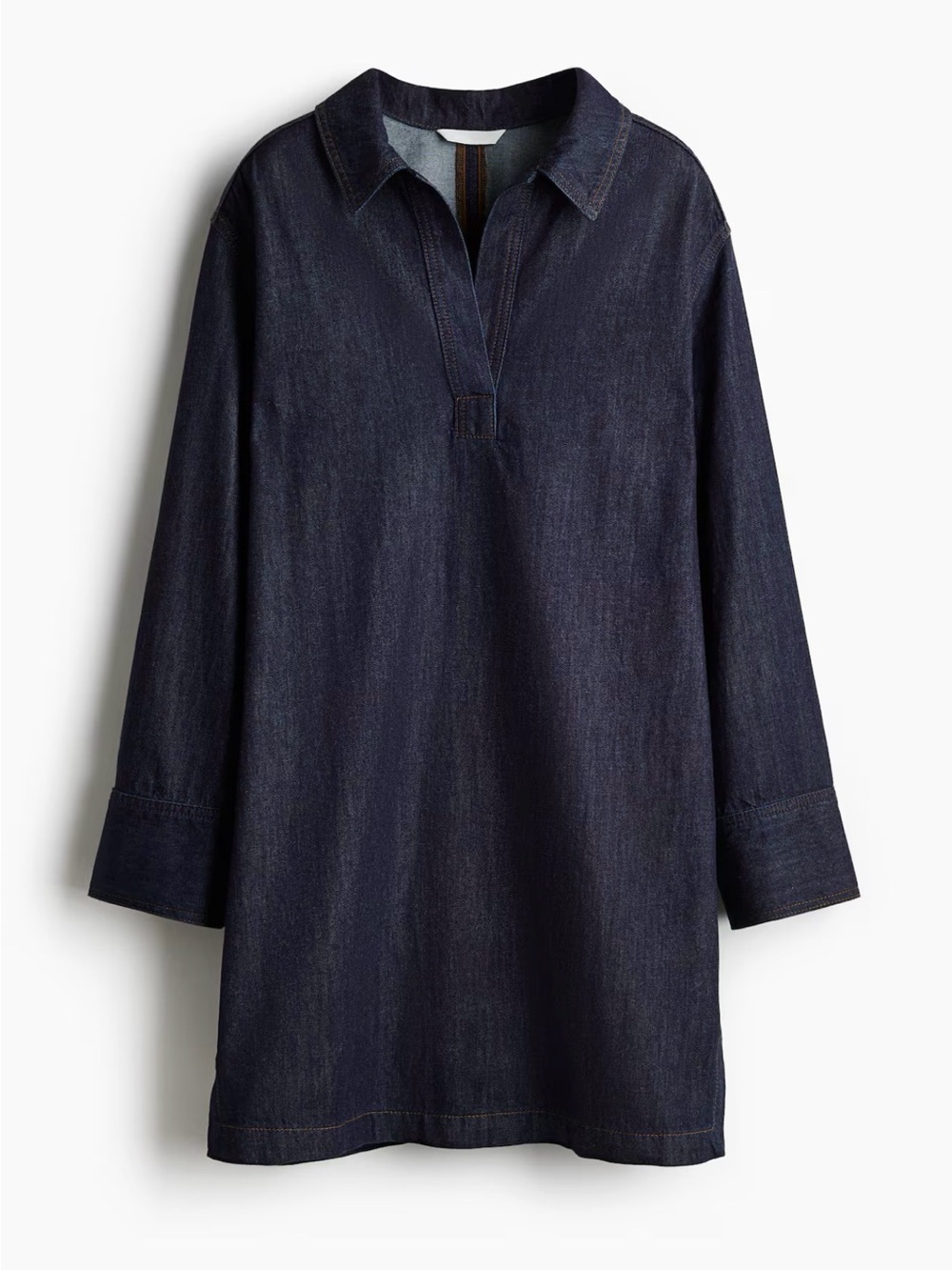 H&M Blue Denim Tunic Dress